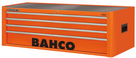 Bahco Opzetkast 'classic' C85 40" met 4 lades | rood | 419 mm x 501 mm x 1016 mm - 1485KXL4RED