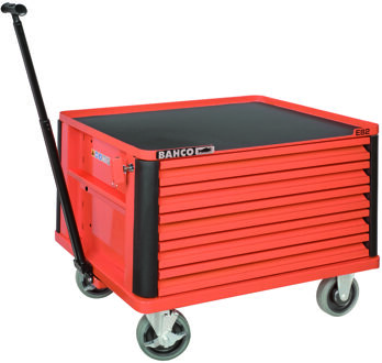 Bahco Opzetkast E72 26" met 5 lades | op wielen | oranje | 693 mm x 510 mm x 542 mm - 1482K5W
