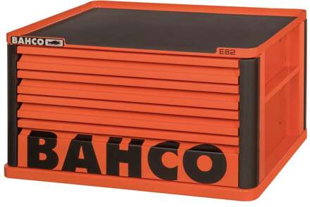 Bahco Opzetkast E72 'Storage HUB" 26" met 4 lades | rood | 693 mm x 510 mm x 396 mm - 1482K4RED