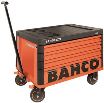 Bahco Opzetkast 'Premium' E77 26" met 4 lades | op wielen | zwart | 693 mm x 510 mm x 406 mm - 1487K4BKW