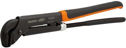 Bahco Pijptang ERGO™ 90° | Zweeds model | rubber grip | 1.1/2" | 65 mm - 1420D