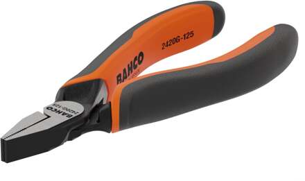 Bahco Platbektang ERGO™ | kort | tweecomponentengrepen | gefosfateerd | 125 mm - industrieverpakking - 2420G-125IP