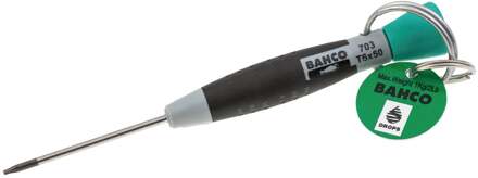 Bahco Precisie schroevendraaier | met veiligheidsring | TORX® | T7 x 50 mm - TAH703-7-50