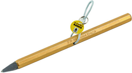 Bahco Puntbeitel | met metalen draadlus | achtkant schacht | koperen afwerking | 300 mm - TAH3739-300