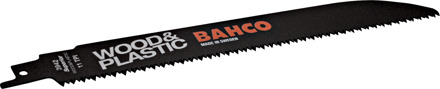 Bahco Reciprozaagblad | HCS | voor hout en kunststof | 11 TPI | 228 mm - 10-delig - 3942-228-11-HSL-10P