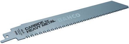 Bahco Reciprozaagblad | HST | met hardmetalen punten | voor heavy-duty metaal | 8 TPI | 300 mm - 3946-300-8-HST-1P