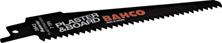 Bahco Reciprozaagblad | Sandflex® bimetaal | voor gips en spaanplaat | 7 TPI | 150 mm - 2-delig - 3942-150-7-SL-2P