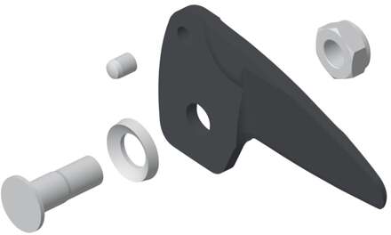 Bahco Reservezaagbladset voor ATP-230-410. telescopische rupsenzaag - R230P