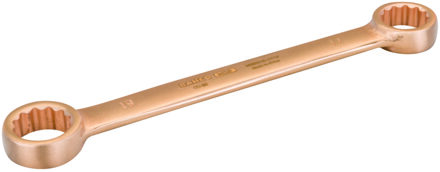 Bahco Ringsleutel | plat | vonkvrij | koper beryllium | 95 mm | 6 mm x 7 mm - NSB010-0607