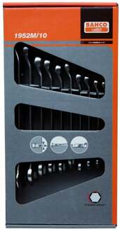 Bahco Ringsteeksl Set 1952M 8-19mm 10Dlg