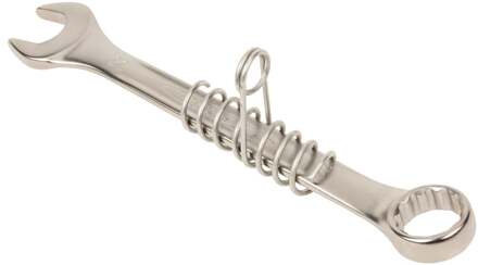 Bahco Ringsteeksleutel | met veiligheidsveer | 15° afgebogen | verchroomd | lengte 144 mm | 3/8" - TAH111Z-3/8