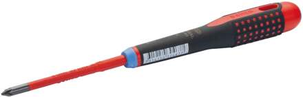 Bahco Schroevendraaier ERGO™ | geïsoleerd | VDE | driecomponentengreep | smal blad | Pozidriv | PZ1 x 80 mm - BE-8810SL
