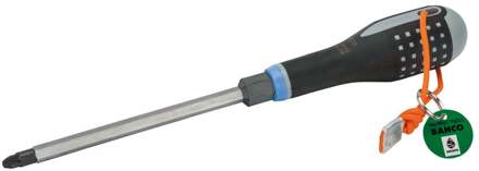 Bahco Schroevendraaier ERGO™ | met Dyneema koord | driecomponentengreep | zeskantkling | Pozidriv | PZ3 x 150 mm - TAH - TAHBE-8830