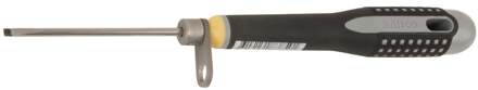 Bahco Schroevendraaier ERGO™ | met veiligheidsring | driecomponentengreep | rechte punt | gleuf | 0.5 mm x 3 mm x 75 mm - TAHBE-8020L