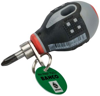 Bahco Schroevendraaier ERGO™ | met veiligheidsring | driecomponentengreep | stubby | Phillips | PH2 x 25 mm - TAHBE-8602