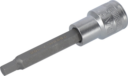 Bahco Schroevendraaierdopsleutel 1/2" | vierkantaansluiting | lang | zeskant 12 mm | 120 mm - 7809M-12-120