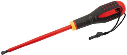 Bahco Schroevendraaierset ERGO™ | met Kevlar-koord | geïsoleerd | VDE | driecomponentengreep | gleuf | 0.5 mm x 3 mm x 100 mm - TAHBE-8220S