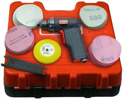 Bahco schuurmachine pistoolgreep set | BP204K