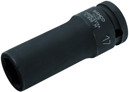 Bahco Slagdop 1/2" | lang | zeskant | gefosfateerd | 15 mm - K7806M-15