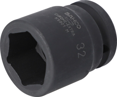 Bahco Slagdop 3/4" | zeskant | gefosfateerd | 46 mm - Retailpakket - SBK8901M-46