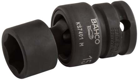 Bahco Slagdop 3/8" | scharnierend | zeskant | gefosfateerd | 17 mm - KS7401M-17