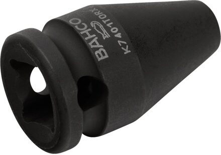 Bahco Slagdop 3/8" | zeskant | gefosfateerd | E6 TORX® - K7401TORX-E6