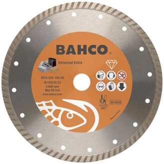 Bahco Slijpschijf | diamant | voor betontegels en bouwmaterialen | 115 x 2.5 x 22.23 mm - 3916-115-10S-UE