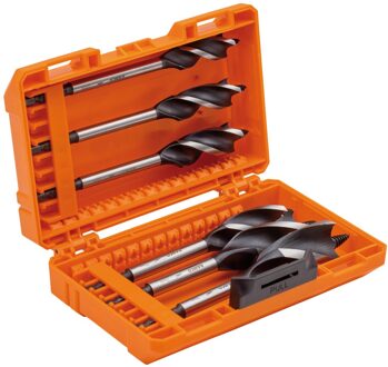 Bahco Spiraalborenset | speedcut | voor hout - 6-delig - 9656-SET-6