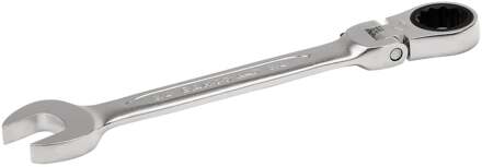 Bahco Steekringratelsleutel met scharnierende kop | verchroomd | lengte 190 mm | 11/16" - 41RZ-11/16