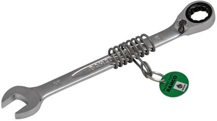 Bahco Steekringratelsleutel | met veiligheidsveer | verchroomd | lengte 290 mm | 22 mm - TAH1RM-22