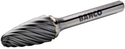 Bahco Stiftfrees | hardmetaal | met boogvormige kop en afgeronde neus | voor roestvaststaal | 3 mm x 12 mm x 3 mm - F0312I03