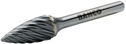 Bahco Stiftfrees | hardmetaal | met boogvormige kop en spitse neus | voor roestvaststaal | 10 mm x 20 mm x 6 mm - G1020I06