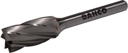 Bahco Stiftfrees | hardmetaal | met cilindervormige kop | voor aluminium | grove vertanding | X-/eindkap | 12 mm x 25 mm x 8 mm - A1625AL08XE
