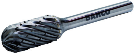 Bahco Stiftfrees | hardmetaal | met cilindervormige ronde kop | voor hooggelegeerd staal | 10 mm x 20 mm x 6 mm - C1020S06