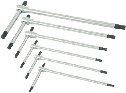 Bahco T-greepset met hex metrische punt - 5-delig - BE1TH-S5