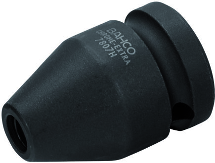 Bahco Verbindingsstuk voor slagdoppen 1/2" naar 5/16" | zeskant | gefosfateerd | 38 mm - retailverpakking - SB7808H