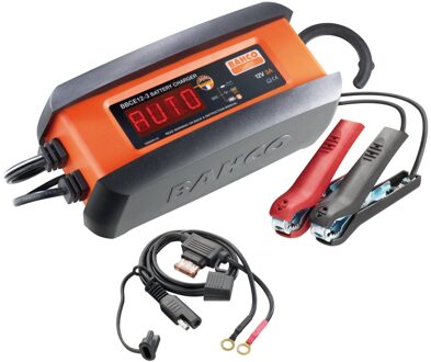 Bahco Volledig automatische (druppel)lader (3 A) voor 12V-loodzuuraccu's en LiFeP04-lithiumaccu's - BBCE12-3