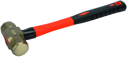 Bahco Voorhamer | fiberglas handgreep | vonkvrij | aluminium brons | 1.5 kg - NS502-1500-FB