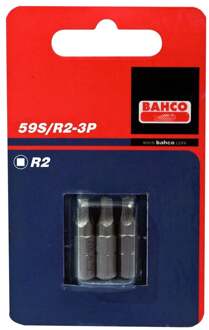 Bahco x3 bits ro2 25mm 1/4" dr standard | 59S/R2-3P