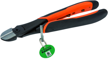 Bahco Zijsnijtang ERGO™ | heavy-duty | terugslagveer | tweecomponentengreep | gefosfateerd | met veiligheidsring | 200 mm - TAH21HDG-200