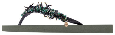 Bahia black legergroen - maat 41-42 Bruin/groen