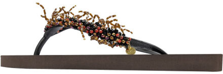 Bahia salmon koffie - maat 35-36 Veelkleurig