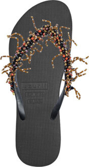 Bahia salmon zwart - maat 35-36 Veelkleurig