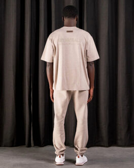 Baic mall logo t-hirt - maat L Grijs