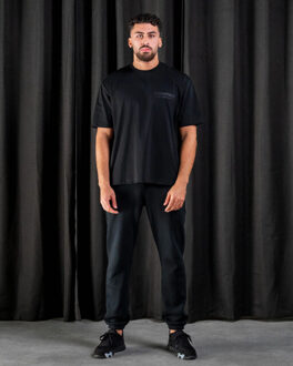 Baic mall logo t-hirt - maat XS Zwart