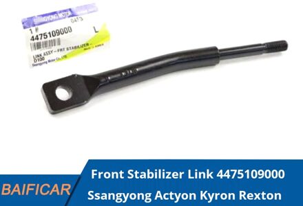 Baificar Gloednieuwe Echt Voorste Stabilisator Link 4475109000 Voor Ssangyong Actyon Kyron Rexton voorkant links
