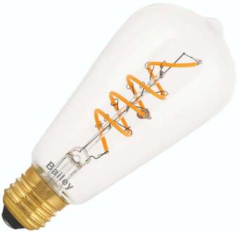 Bailey | LED Edisonlamp | Grote fitting E27 | 3.2W Dimbaar Helder