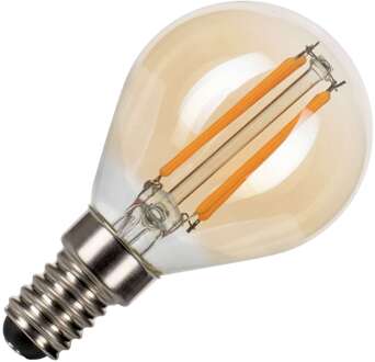 Bailey LED Filament kogellamp E14 4W 2200K Goud dimbaar