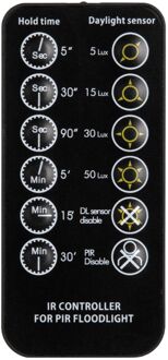 Bailey | LED Floodlight Remote | FL Slim II Sensor