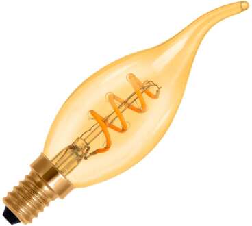 Bailey | LED Kaarslamp met tip | Kleine fitting E14  | 2.2W Dimbaar Helder